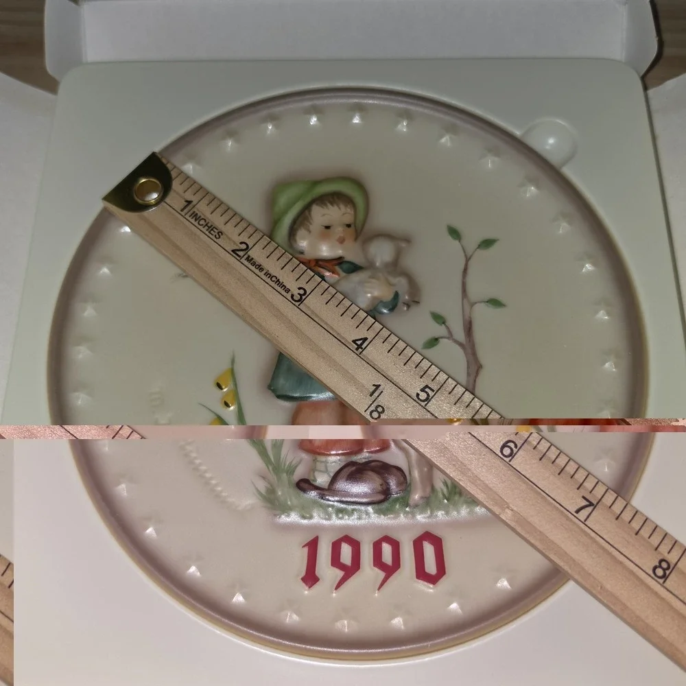 Goebel Hummel 1990 Annual Plate 